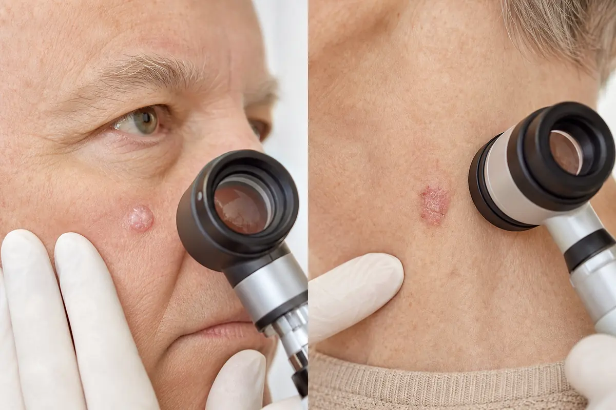 Imagem do Artigo: CBC x CEC: diferença entre carcinoma basocelular e espinocelular